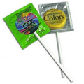 Condom Pop On A Stick w/ Colored Condom
